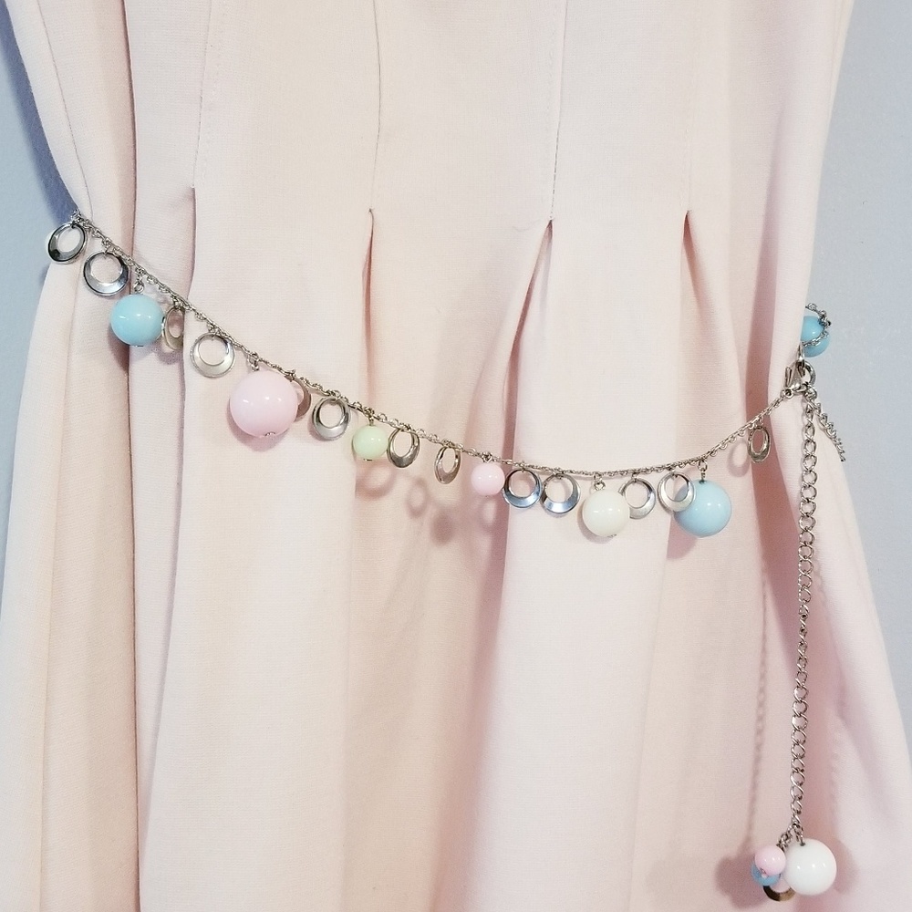 Beaded belt.